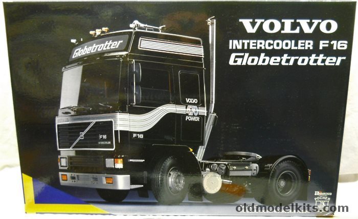 Pocher 1/8 Volvo Intercooler F16 Globetrotter Tractor Semi-Truck, K87 plastic model kit